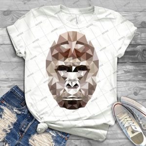 Harambe Low Poly - Trending Shirt For Women Vintage Retro Tee For Men Kid's T-Shirt Handmade Shirt