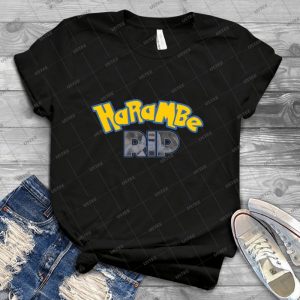 Harambe Rip - Best Unisex Trending Handmade T-shirt Gift Idea For Men T-shirt For Woman