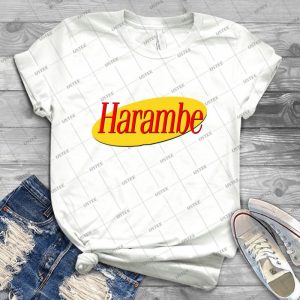 Harambe Seinfeld - Trending Shirt For Women Vintage Retro Tee For Men Kid's T-Shirt Handmade Shirt