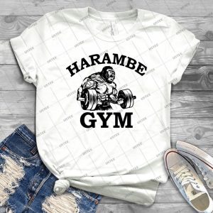 Harmbee Gym - Gift Idea Shirt For Men Tee For Women Classic Retro Vintage Graphic T-Shirt