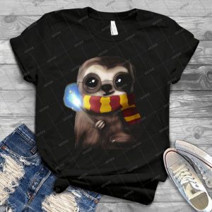 Harry Sloth - Vintage Men's Shirt Tshirt For Women Classic Handmade Shirt Retro Graphic Tee
