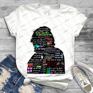 Harry Styles Lyric Compilation - Best Unisex Trending Handmade T-shirt Gift Idea For Men T-shirt For Woman