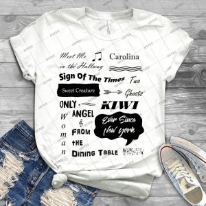 Harry Styles Songs - Best Unisex Trending Handmade T-shirt Gift Idea For Men T-shirt For Woman