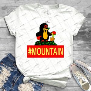 Hashtag Mountain - Gift Idea Shirt For Men Tee For Women Classic Retro Vintage Graphic T-Shirt