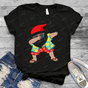 Hawaiian Dabbing Santa - Best Unisex Trending Handmade T-shirt Gift Idea For Men T-shirt For Woman