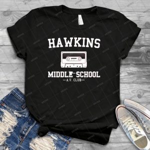 Hawkins Middle School Av Club - Best Unisex Trending Handmade T-shirt Gift Idea For Men T-shirt For Woman