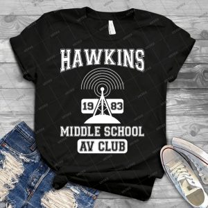 Hawkins Middles School Av Club - Best Unisex Trending Handmade T-shirt Gift Idea For Men T-shirt For Woman