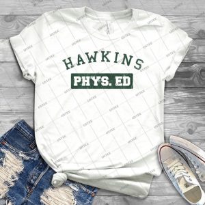 Hawkins Phys- Ed T-Shirt - Gift Idea Shirt For Men Tee For Women Classic Retro Vintage Graphic T-Shirt