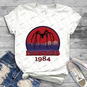 Hawkins Shadow Monster 1984 - Best Unisex Trending Handmade T-shirt Gift Idea For Men T-shirt For Woman