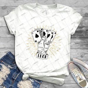 Haz Tu Propia Suerte 73 - Vintage Men's Shirt Tshirt For Women Classic Handmade Shirt Retro Graphic Tee