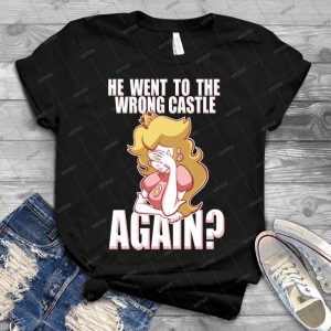 He Went To The Wrong Castle Again - Gift Idea Shirt For Men Tee For Women Classic Retro Vintage Graphic T-Shirt
