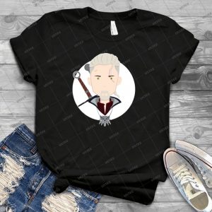 Heads - Geralt Of Rivia 93 - Trending Shirt For Women Vintage Retro Tee For Men Kid's T-Shirt Handmade Shirt