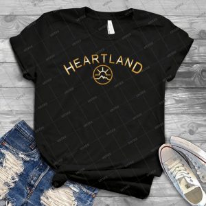 Heartland Logo - Gift Idea Shirt For Men Tee For Women Classic Retro Vintage Graphic T-Shirt