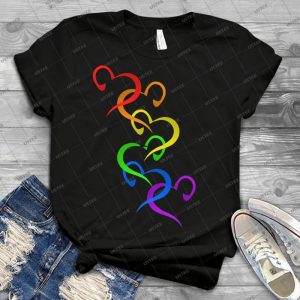 Hearts Of Pride 28 - Best Unisex Trending Handmade T-shirt Gift Idea For Men T-shirt For Woman