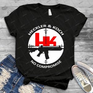 Heckler And Koch-heckler Und Koch - Vintage Men's Shirt Tshirt For Women Classic Handmade Shirt Retro Graphic Tee