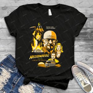 Heisenberg And The Cartel Of Death - Vintage Men's Shirt Tshirt For Women Classic Handmade Shirt Retro Graphic Tee
