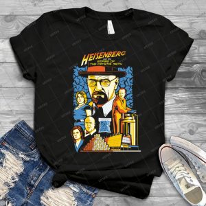 Heisenberg And The Empire Of The Crystal Meth - Gift Idea Shirt For Men Tee For Women Classic Retro Vintage Graphic T-Shirt