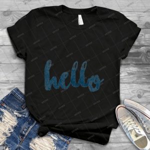Hello Song By Adele - Vintage Men's Shirt Tshirt For Women Classic Handmade Shirt Retro Graphic Tee