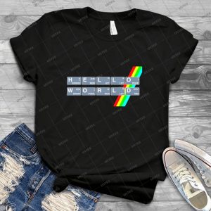 Hello Spectrum World 28 - Trending Shirt For Women Vintage Retro Tee For Men Kid's T-Shirt Handmade Shirt