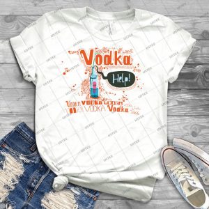 Help - Vodka 83 - Trending Shirt For Women Vintage Retro Tee For Men Kid's T-Shirt Handmade Shirt