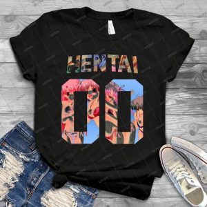Hentai 00 Longsleeve - Vintage Men's Shirt Tshirt For Women Classic Handmade Shirt Retro Graphic Tee