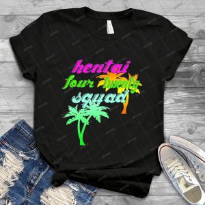Hentai Squad 420 80 S - Best Unisex Trending Handmade T-shirt Gift Idea For Men T-shirt For Woman