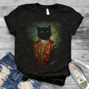 Hermitage Court Moor En Uniforme Dă©contractă© 89 - Vintage Men's Shirt Tshirt For Women Classic Handmade Shirt Retro Graphic Tee
