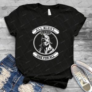 Hero Academia - Vintage Men's Shirt Tshirt For Women Classic Handmade Shirt Retro Graphic Tee