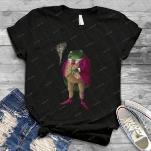 Herr Frosch 39 - Trending Shirt For Women Vintage Retro Tee For Men Kid's T-Shirt Handmade Shirt