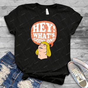 Hey-Man T Shirt 5 - Gift Idea Shirt For Men Tee For Women Classic Retro Vintage Graphic T-Shirt