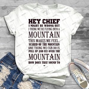 Hey Chief-Cabin Pressure - Vintage Men's Shirt Tshirt For Women Classic Handmade Shirt Retro Graphic Tee