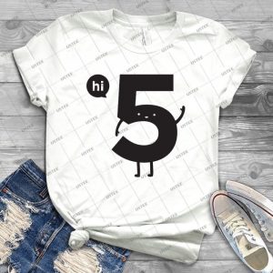 Hi 5 T Shirt 87 - Vintage Men's Shirt Tshirt For Women Classic Handmade Shirt Retro Graphic Tee