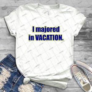 High School Musical - &Quot;Ich Studierte Im Urlaub-&Quot; Hemd - Gră¼n 52 - Vintage Men's Shirt Tshirt For Women Classic Handmade Shirt Retro Graphic Tee