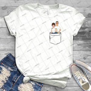 Hill Fam Pocket 33 - Vintage Men's Shirt Tshirt For Women Classic Handmade Shirt Retro Graphic Tee