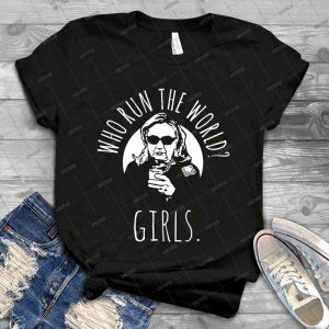 Hillary Clinton Who Run The World 7 - Gift Idea Shirt For Men Tee For Women Classic Retro Vintage Graphic T-Shirt