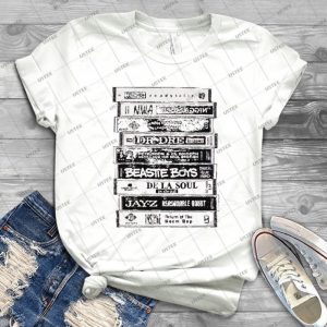 Hip Hop Tapes - Gift Idea Shirt For Men Tee For Women Classic Retro Vintage Graphic T-Shirt