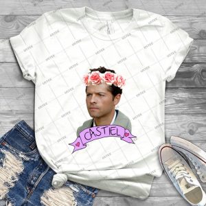 Hipster Castiel - Gift Idea Shirt For Men Tee For Women Classic Retro Vintage Graphic T-Shirt