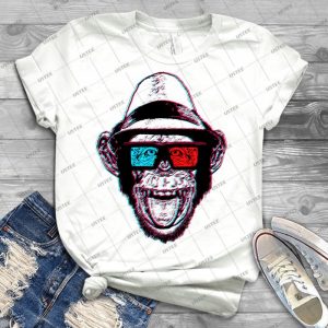 Hipster Chimp-The Chimpster - Trending Shirt For Women Vintage Retro Tee For Men Kid's T-Shirt Handmade Shirt