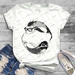 Hipster Koi - Best Unisex Trending Handmade T-shirt Gift Idea For Men T-shirt For Woman