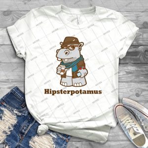 Hipsterpotamus - Trending Shirt For Women Vintage Retro Tee For Men Kid's T-Shirt Handmade Shirt