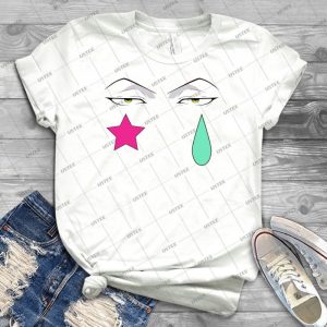 Hisoka Face Hunter X Hunter 5 - Trending Shirt For Women Vintage Retro Tee For Men Kid's T-Shirt Handmade Shirt