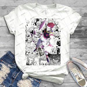 Hisoka Manga Grouping 65 - Trending Shirt For Women Vintage Retro Tee For Men Kid's T-Shirt Handmade Shirt