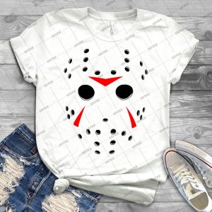 Hockey Mask 96 - Vintage Men's Shirt Tshirt For Women Classic Handmade Shirt Retro Graphic Tee