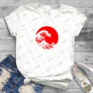 Hokusai Kanagawa Great Wave 52 - Trending Shirt For Women Vintage Retro Tee For Men Kid's T-Shirt Handmade Shirt