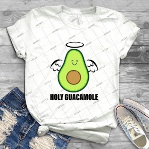Holy Guacamole - Vintage Men's Shirt Tshirt For Women Classic Handmade Shirt Retro Graphic Tee