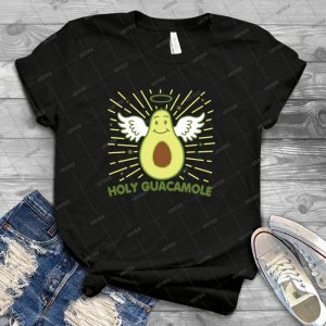 Holy Guacamole - Vintage Men's Shirt Tshirt For Women Classic Handmade Shirt Retro Graphic Tee _994