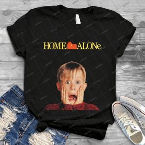Home Alone Movie - Gift Idea Shirt For Men Tee For Women Classic Retro Vintage Graphic T-Shirt