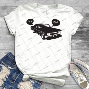 Home Is The Impala - Vintage Men's Shirt Tshirt For Women Classic Handmade Shirt Retro Graphic Tee