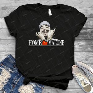 Home Malone - Gift Idea Shirt For Men Tee For Women Classic Retro Vintage Graphic T-Shirt