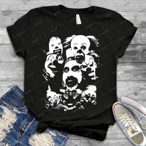 Horror Clown Icons 14 - Trending Shirt For Women Vintage Retro Tee For Men Kid's T-Shirt Handmade Shirt